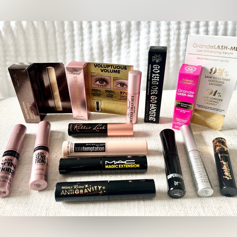 MASCARA BUNDLE - Too Faced, Milani, Grande Lash, MILK, Mac and more